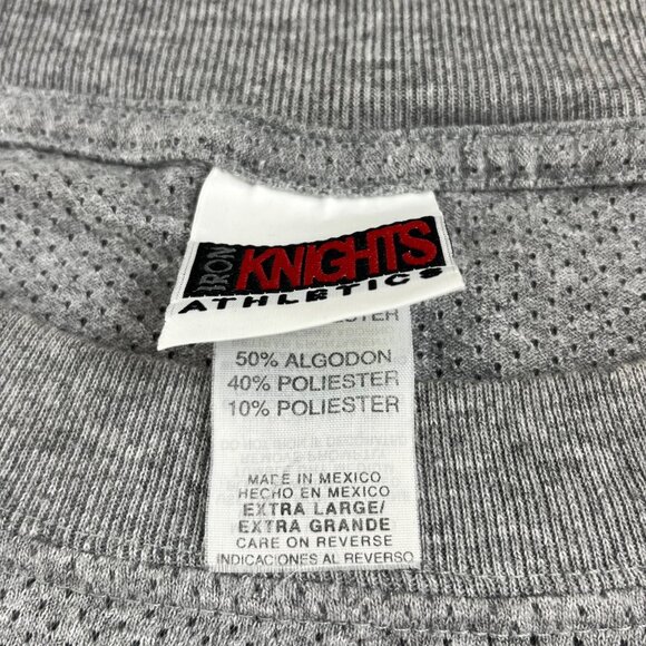 Dale Earnhardt Tribute Shirt Men's XL Gray Iron Knights Athletic RIP GOAT Nascar - Picture 3 of 8